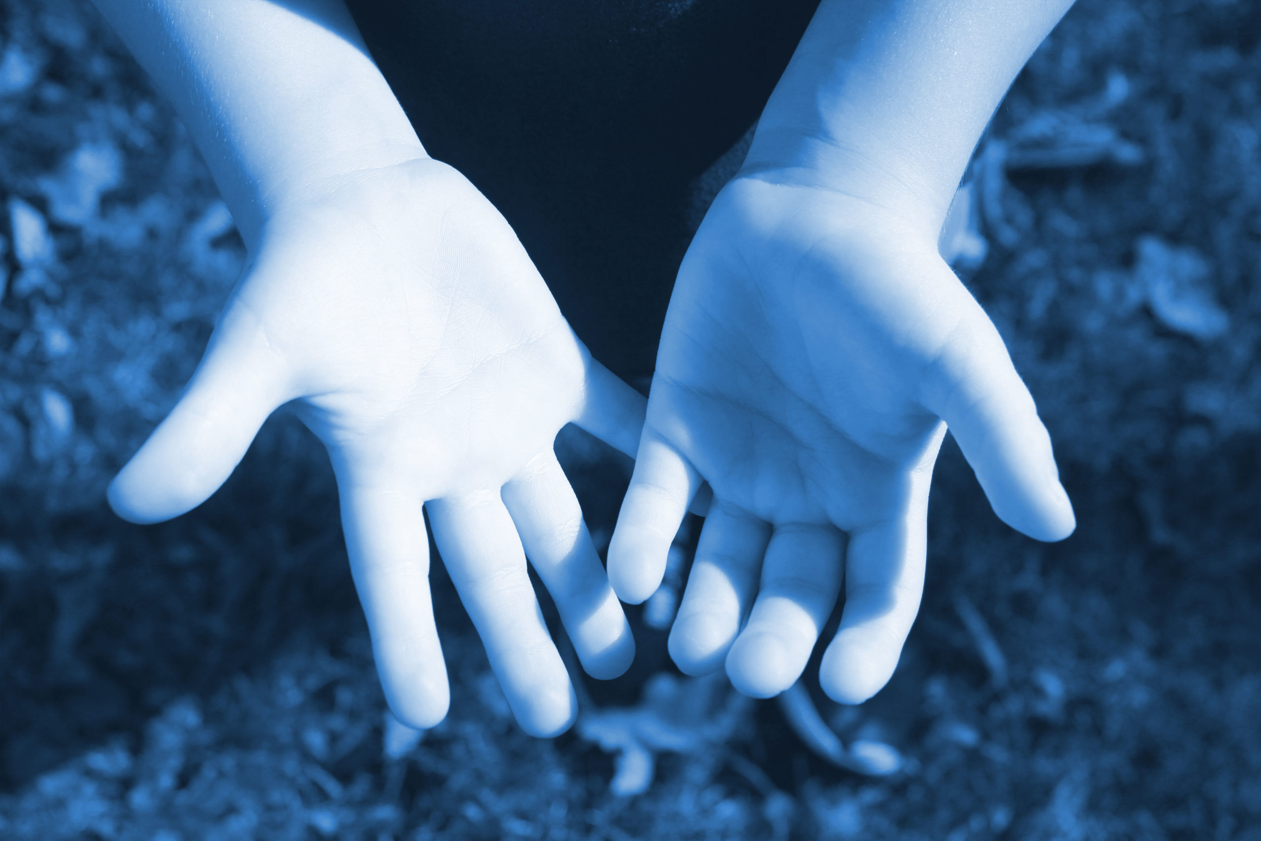 child’s hands